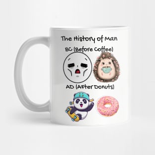 The History of Man Mug